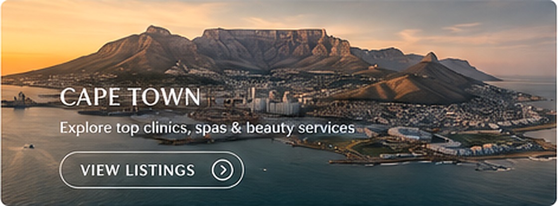 Cape Town skyline and Table Mountain at golden hour